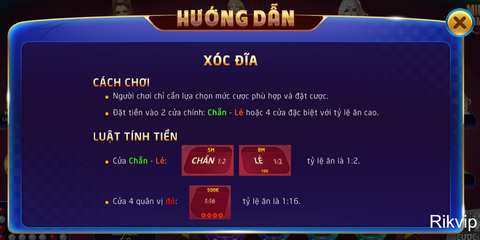 Hướng dẫn bạn cách đánh vị xóc đĩa hiệu quả